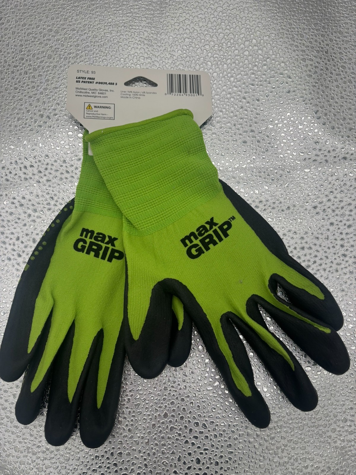 Midwest Max Grip Nitrile Latex Free Gloves Size: S/M - NEW gallery