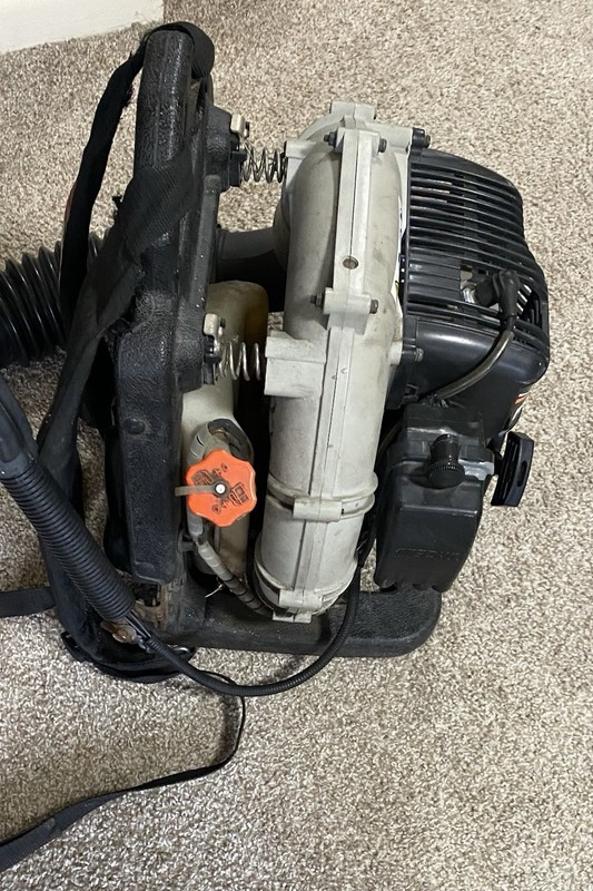 ECHO PB-413H Backpack Leaf Blower Gasoline Powered MPN PB-413H Black/White used gallery