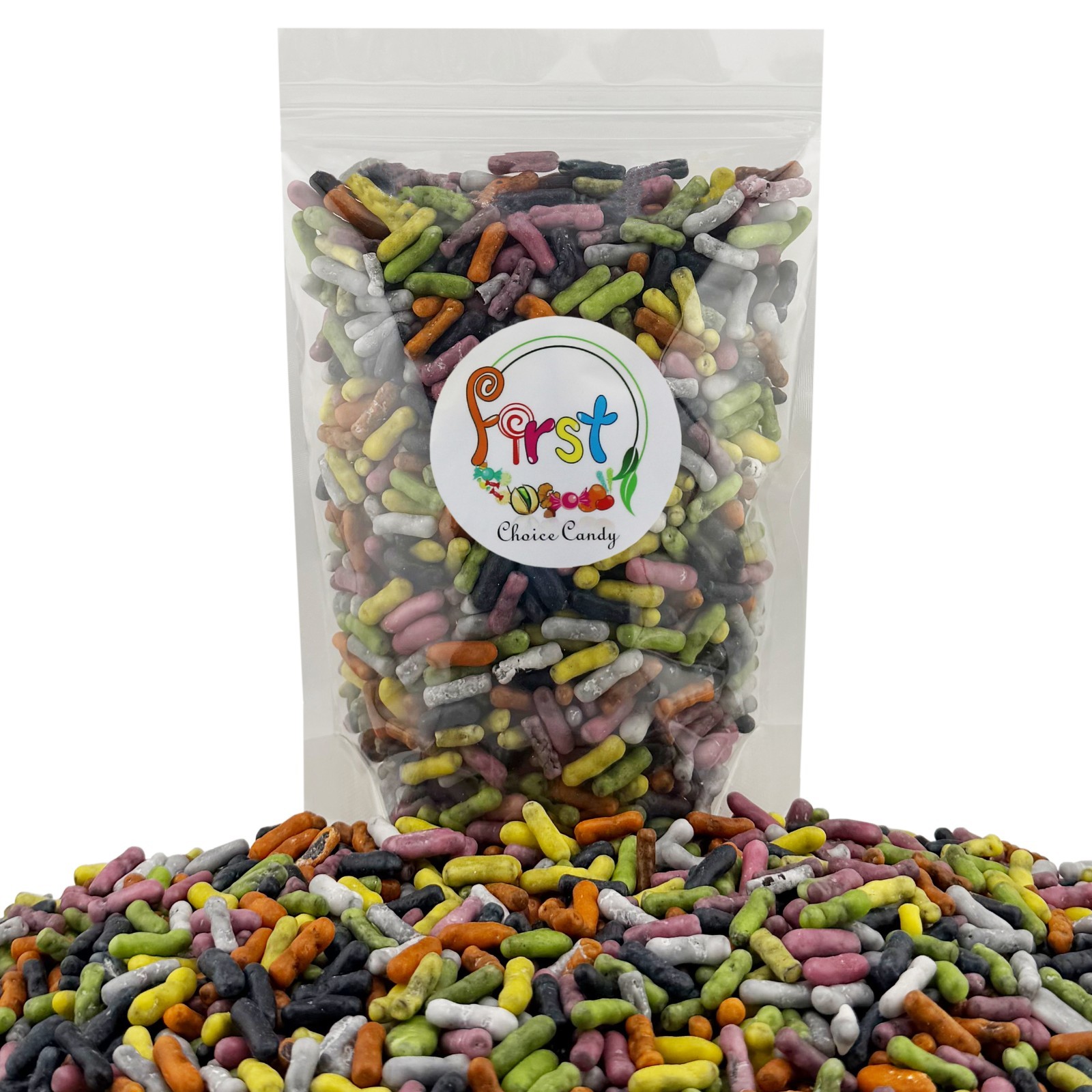 LARGE LICORICE PASTEL CANDY gallery