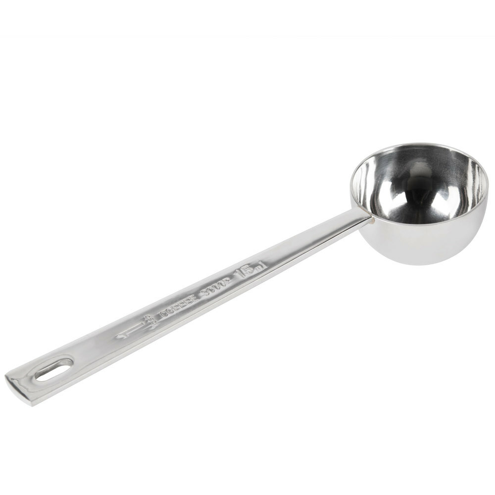 Tablecraft 1 Tbsp. Stainless Steel Coffee / Measuring Scoop gallery