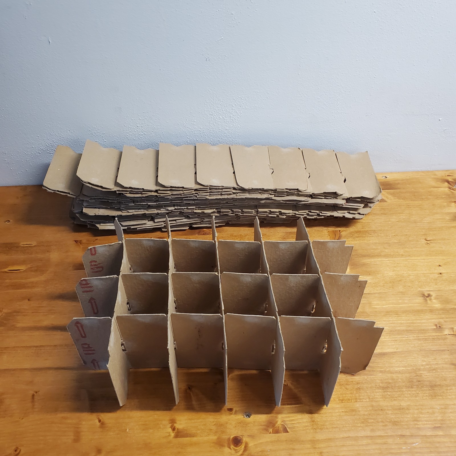 Beer bottle cardboard insert dividers - 24 Bottle Pack 12oz bottles lot of 10 gallery