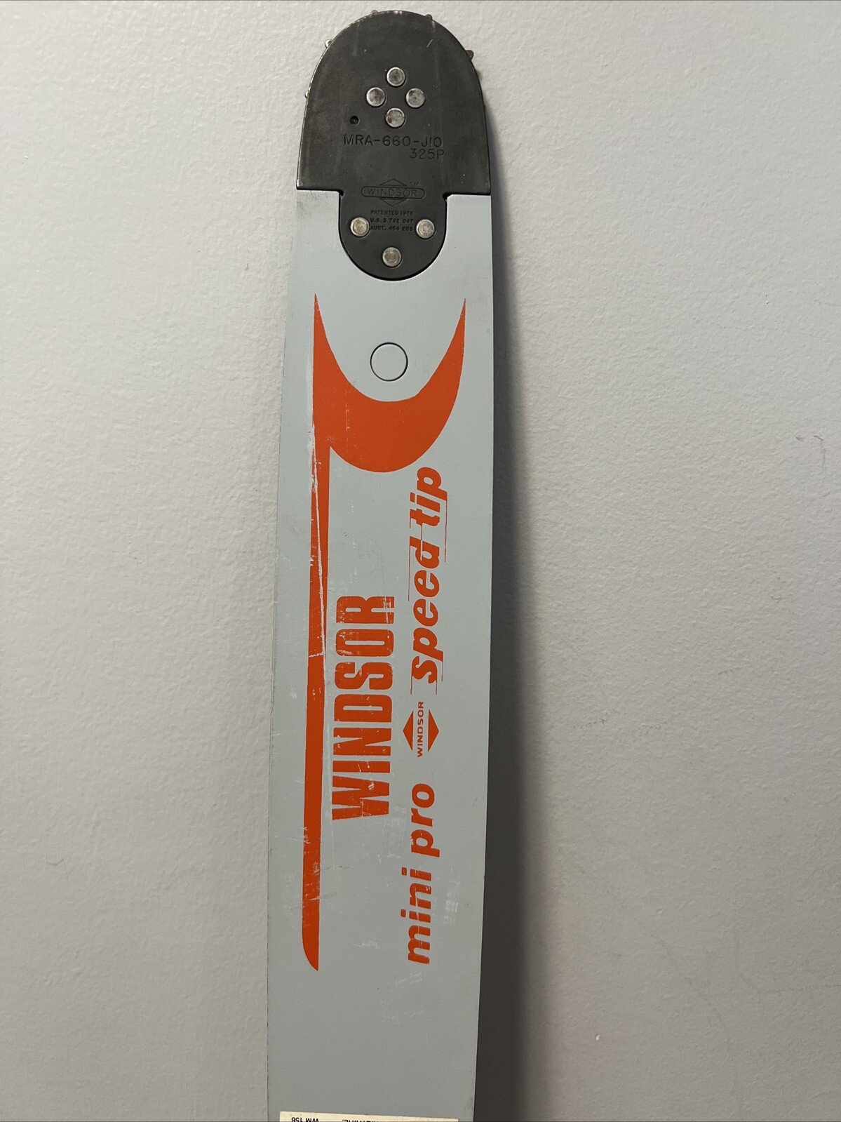VTG 14” Chainsaw Guide Bar: Windsor Speed Tip Mini Pro 14PC58MS, Made In Canada gallery