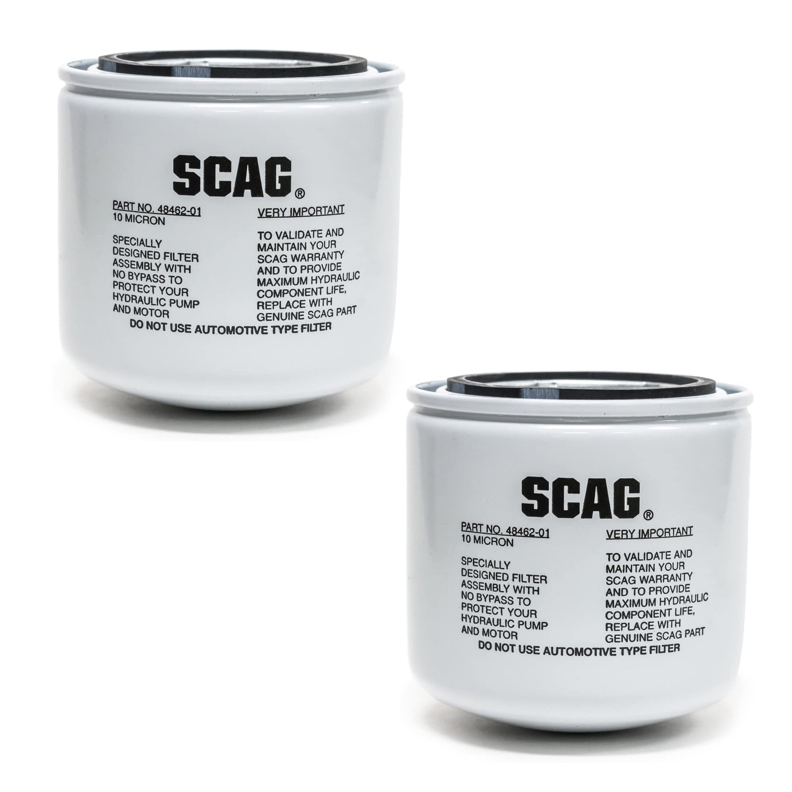 2 Pack SCAG Element Oil Filter for Walk Behind Lawn Mowers / STC48A / 48462-01 gallery