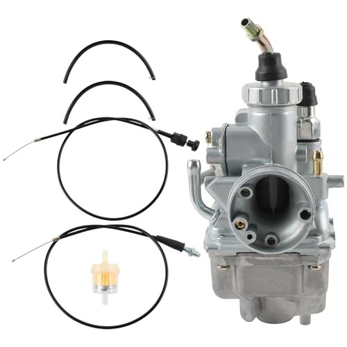 5HP-14101-10-00 Carburetor with Throttle Cable Fuel Line Fuel Filter Kit gallery