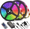 New LED Strip Lights 100ft Music Sync 5050 RGB Room Light with Remote gallery