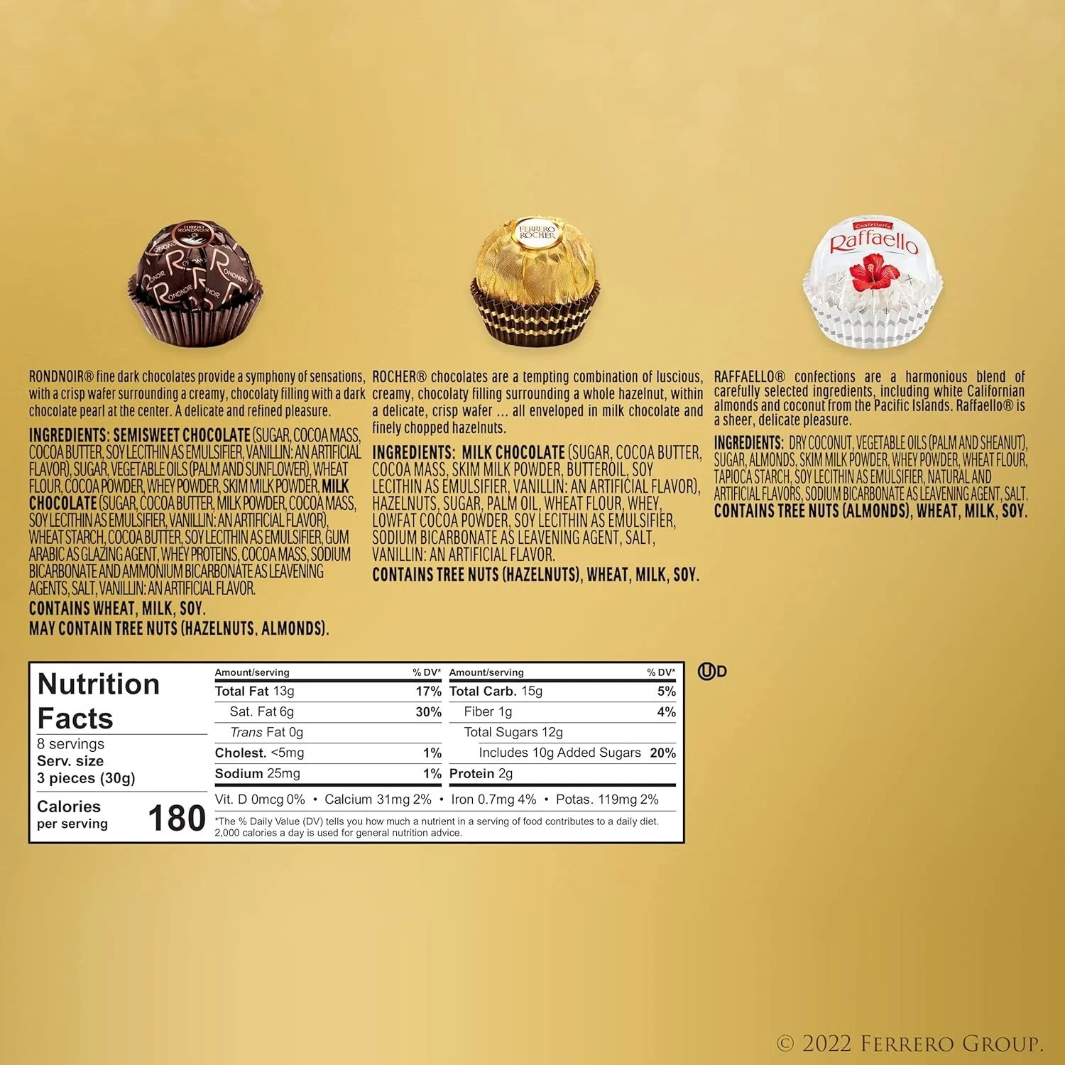 Ferrero Collection, 24 Count, Premium Gourmet Assorted, BB 04/2026 gallery