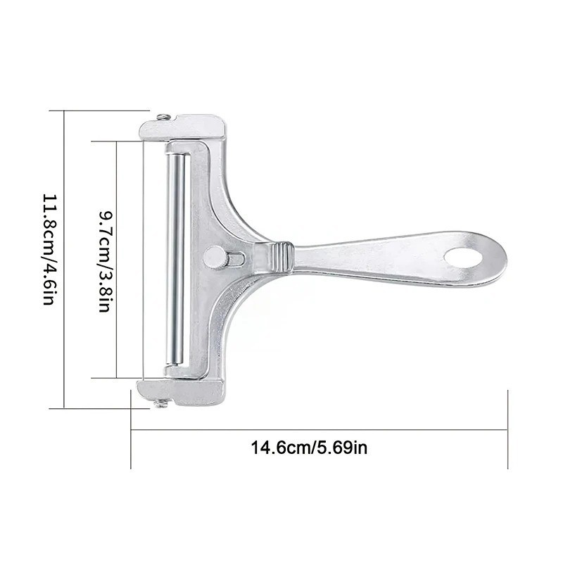 Stainless Steel Adjustable Cheese Slicer Wire Cutter for Thick or Thin Slices gallery