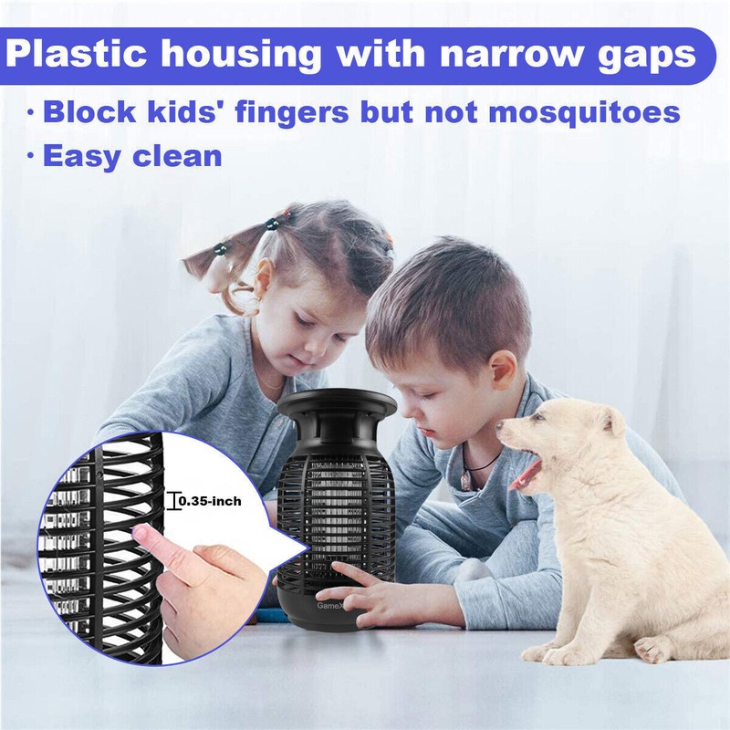 Mosquito Fly Bug Insect Zapper Killer Electronic Light Trap Lamp Indoor Outdoor gallery