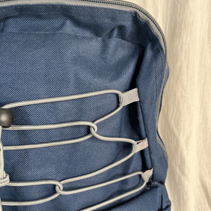 Backpack Blue Hiking Laptop Compartment 15x11” Basic School Bug Out Bag Utility 4