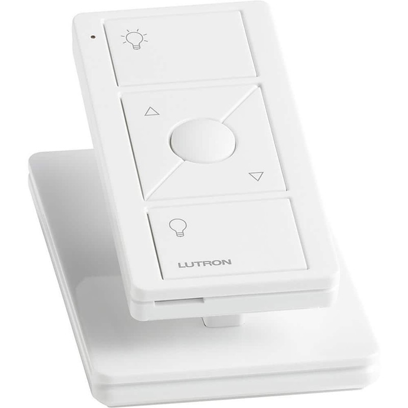 Pico Smart Remote (3-Button, Dimming) for Caseta Smart Dimmer Switch, White (PJ2 gallery