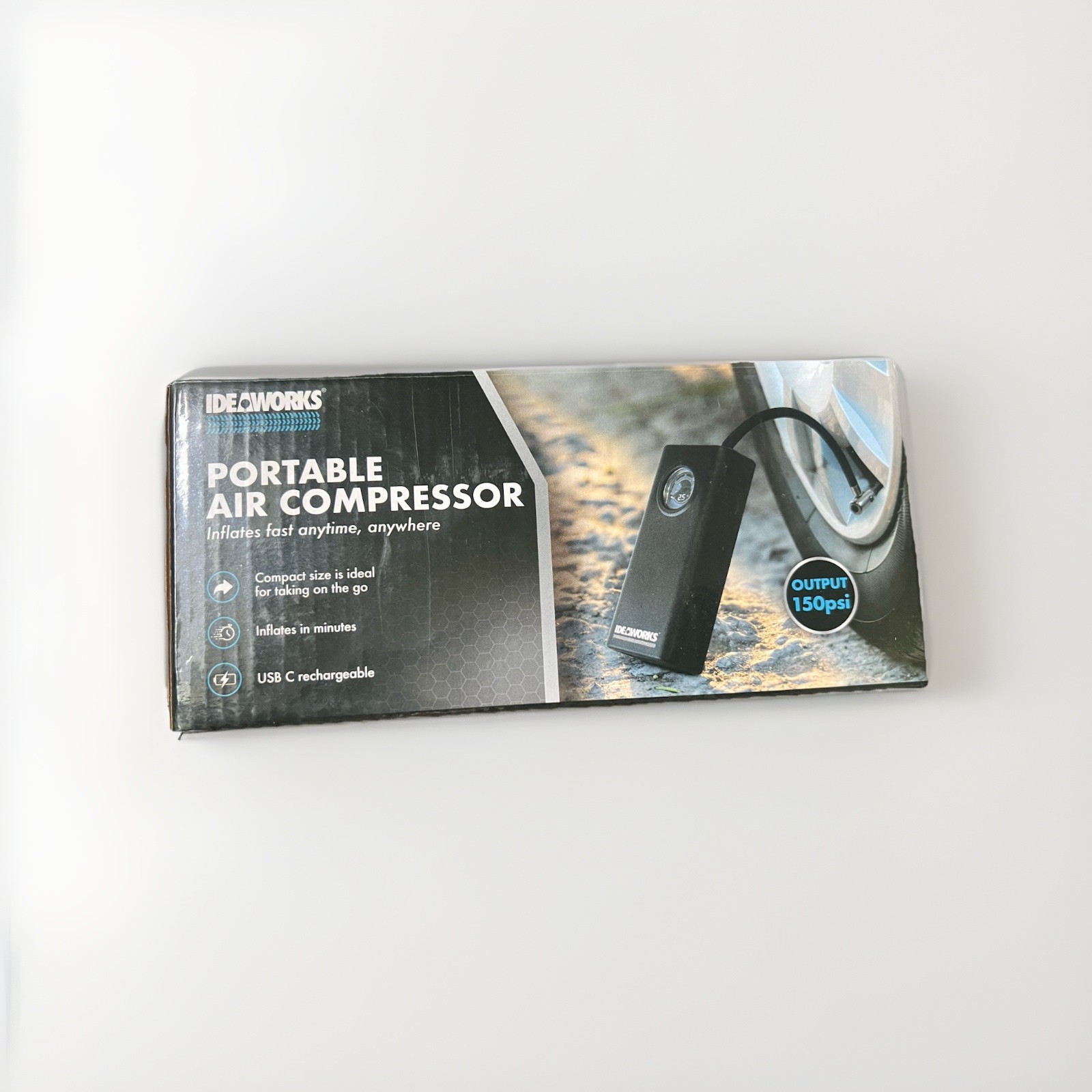 Idea Works Portable Air Compressor 150 PSI Air Inflator gallery