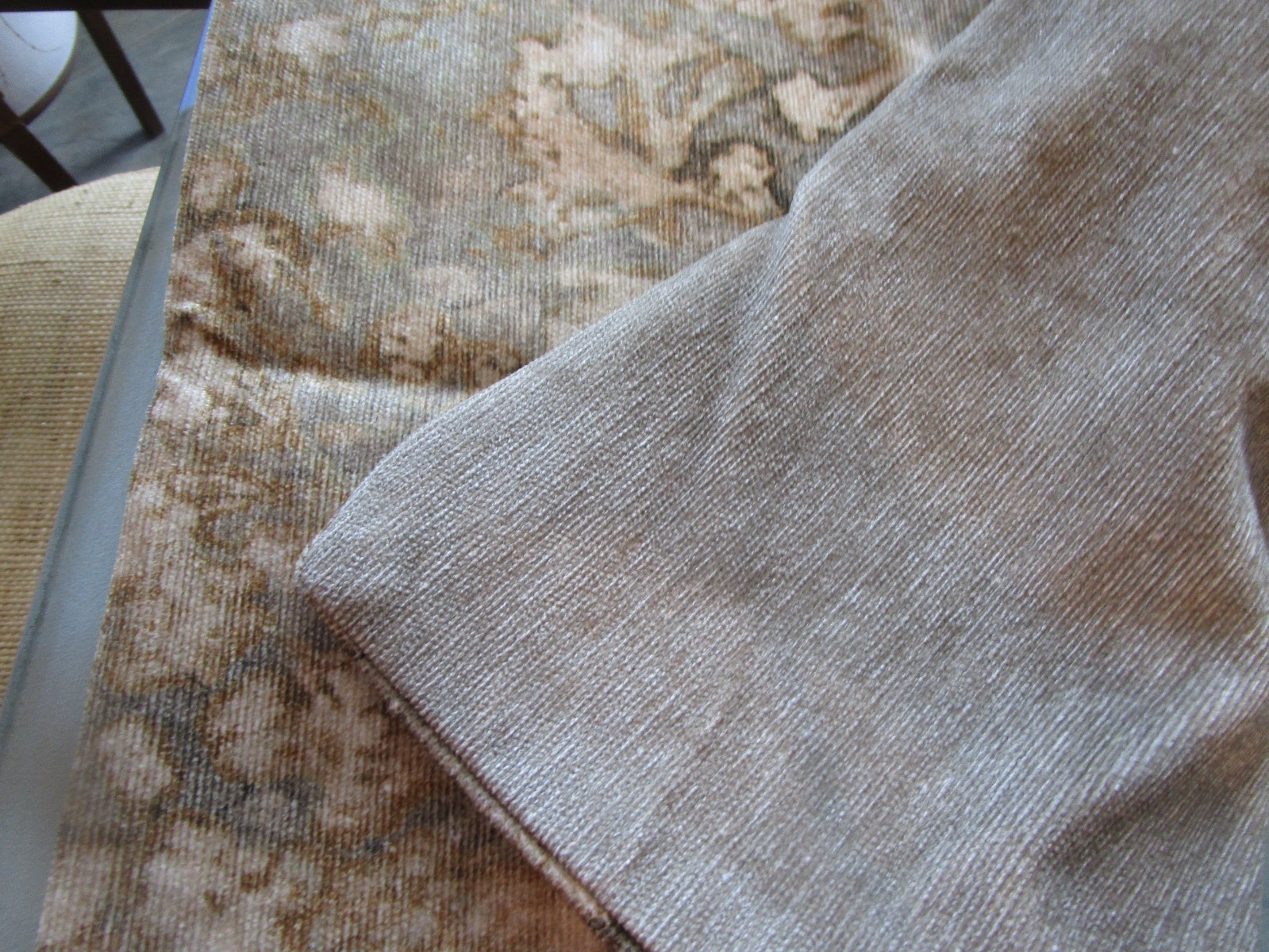 West Elm Abstract Hydrangea 20" Pillow Cover elm photo sample gallery