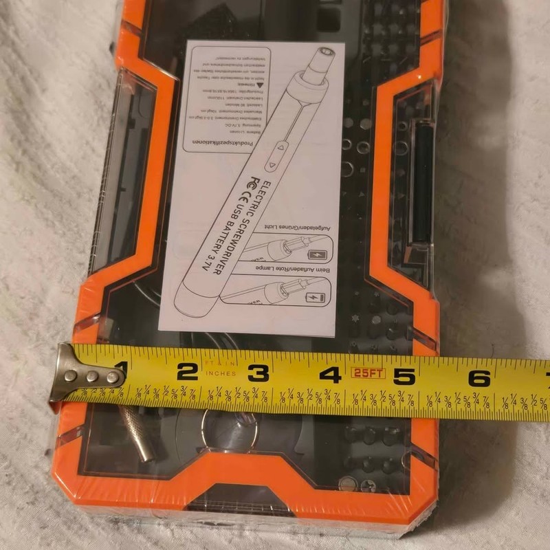 TK-S003 Multi-in-One Electric Screwdriver Tool Set 120 Piece NIB [66] gallery
