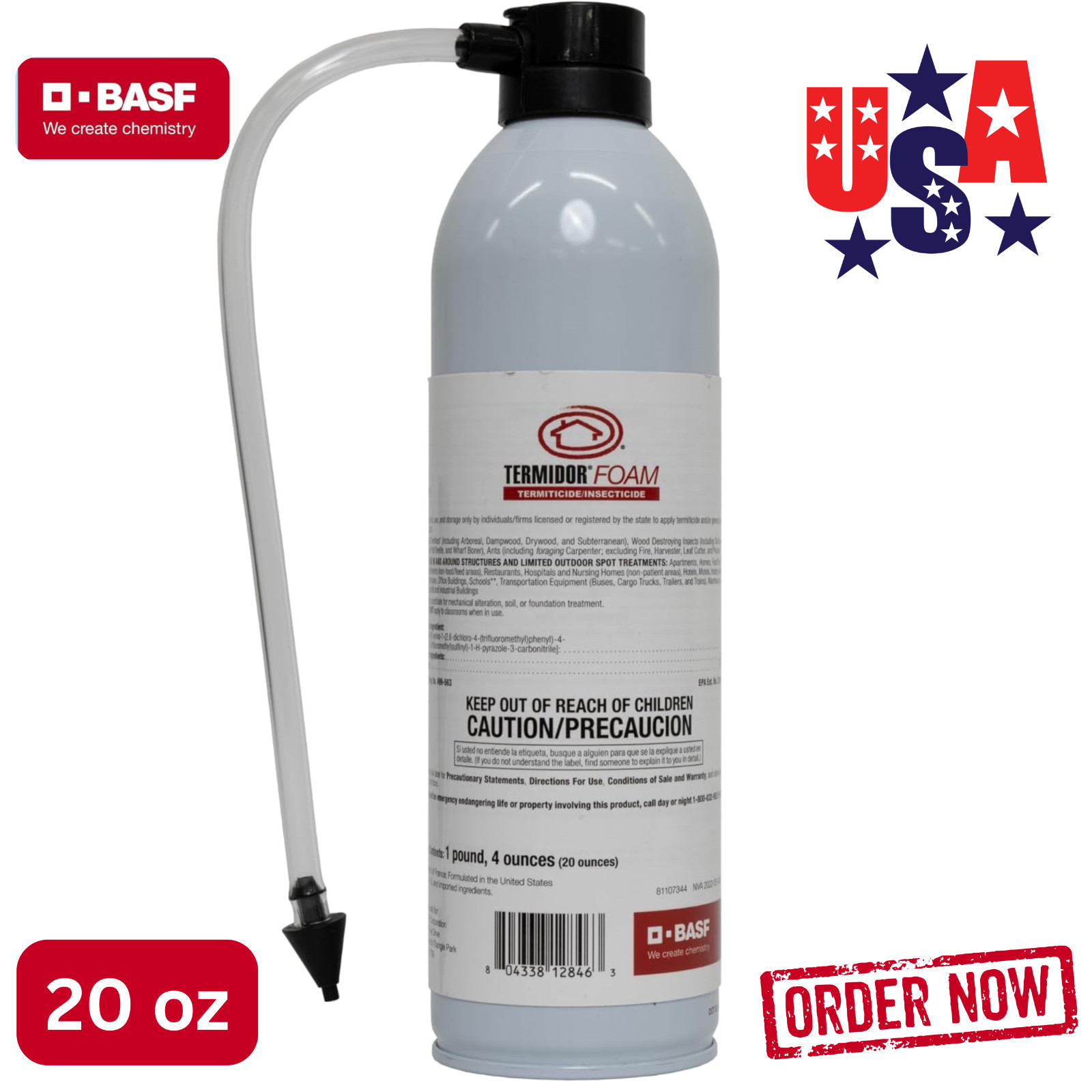 Termidor Foam 20 oz Termiticide Insecticide for Termites, Ants & Wood Destroying gallery