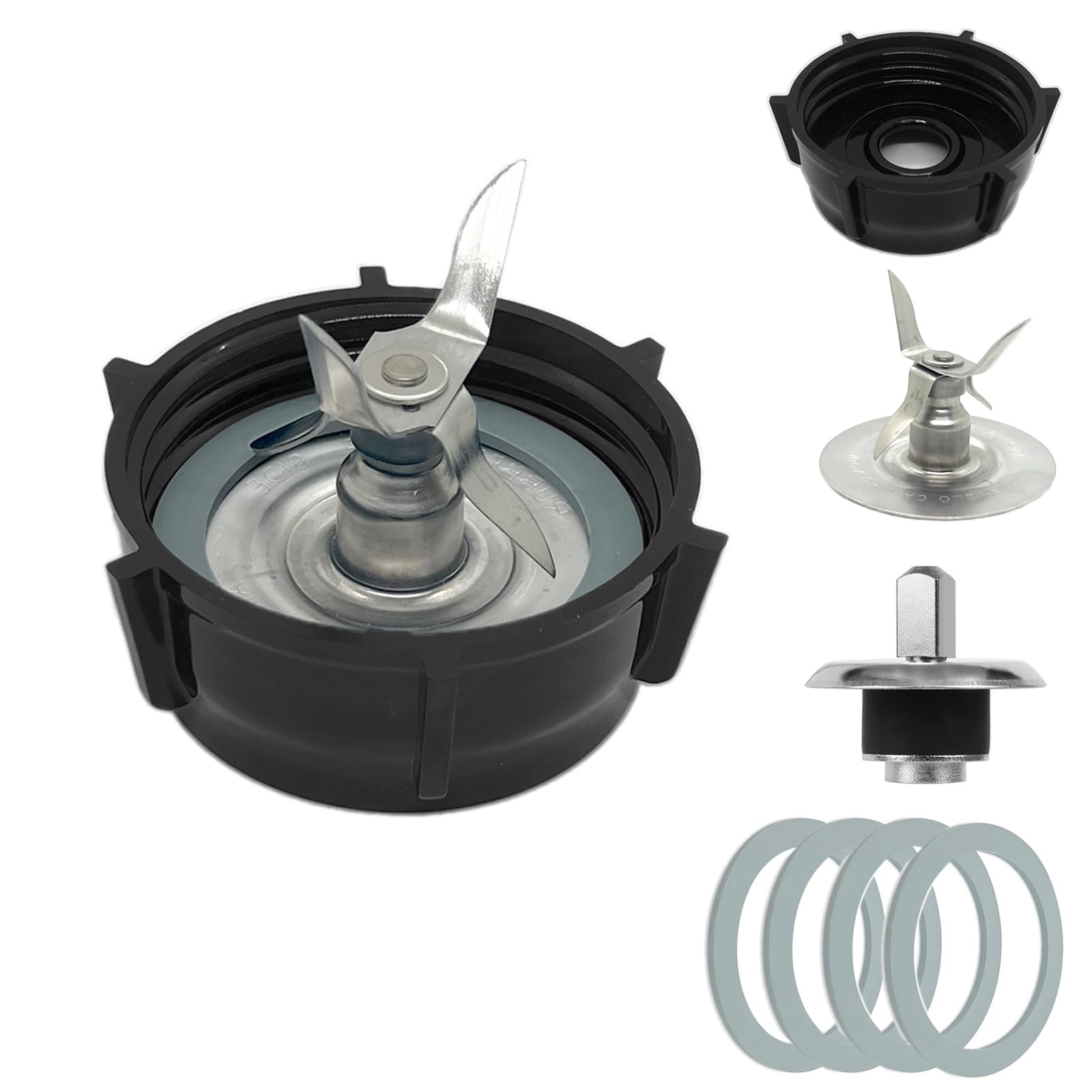 for Oster Blender Replacement Parts Kit - Ice Crusher Blade with Jar Black gallery