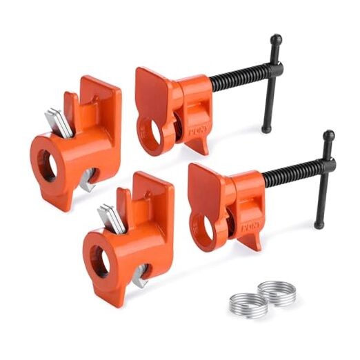 ORIGINAL 2-Pack 52 Wood Gluing Pipe Clamp Fixture for 1/2 A Style 1/2 Inch gallery
