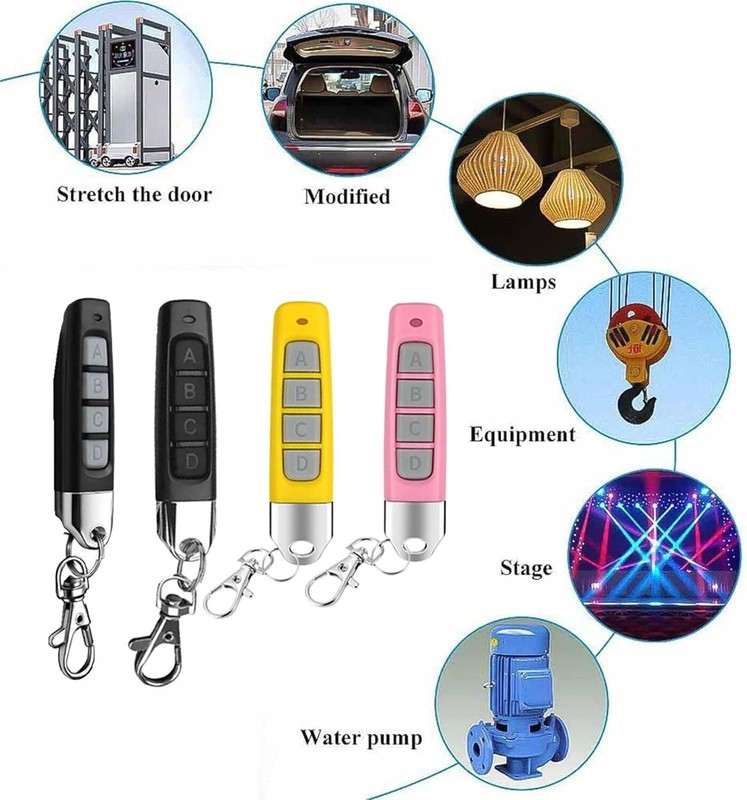 4 IN 1 Wireless Remote Control Duplicator 433MHz Remote Control Key Clone Copy gallery