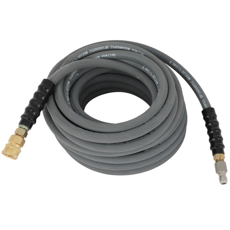 50' Pressure Washer Hose 3/8" x 50ft Foot 4000psi Industrial w/ QC High Quality gallery