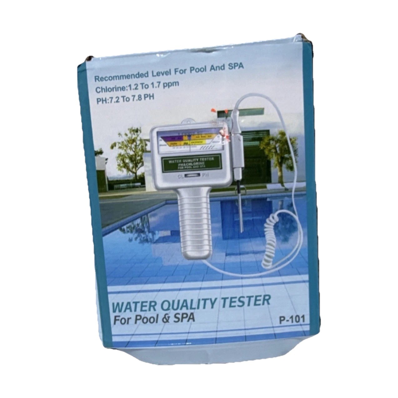 P-101 pH Meter Water Quality Tester for Pool & Spa - Tests pH & Chlorine gallery