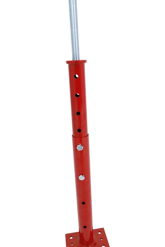 4pcs Adjustable Floor Jack Post House Floor Leveling Lift 19"-36" Height Range gallery