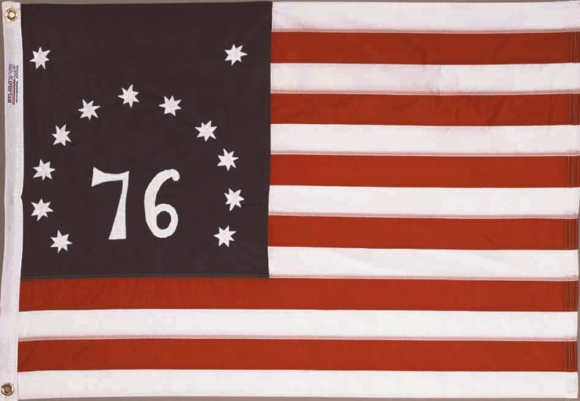 3x5 ft BENNINGTON 76 FLAG Print Nylon The Fillmore Flag circa 1826 Made in USA gallery
