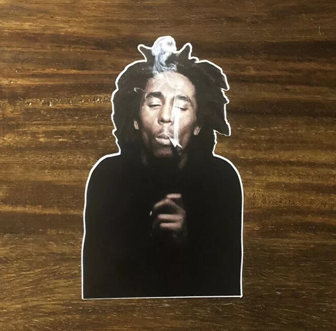 Bob Marley 4” Sticker gallery