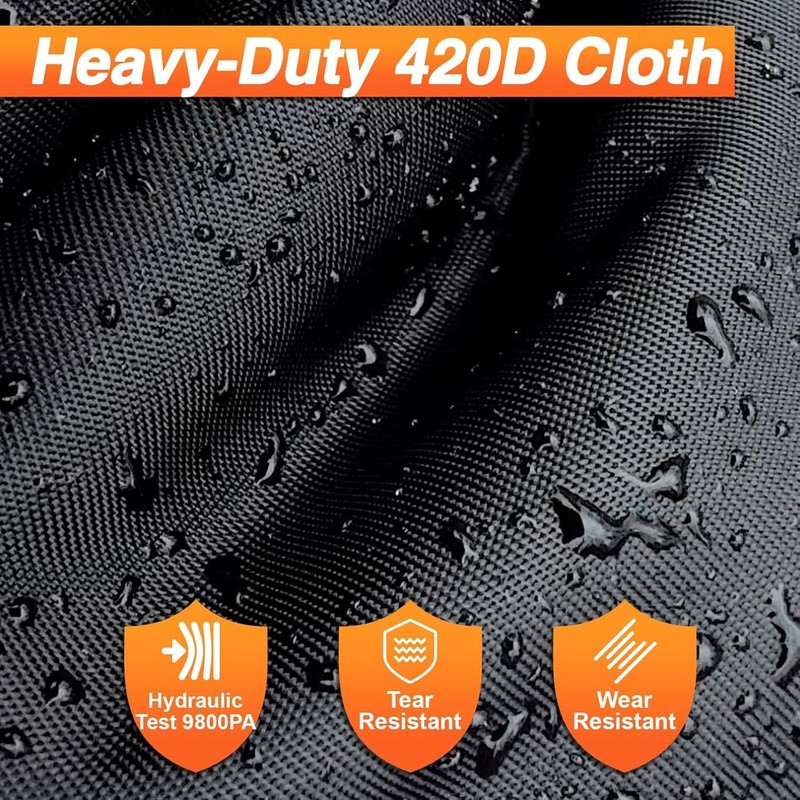 Down Draft Evaporative Cooler Cover for 34"W x 34"D x 36"H Heavy Duty 420D gallery