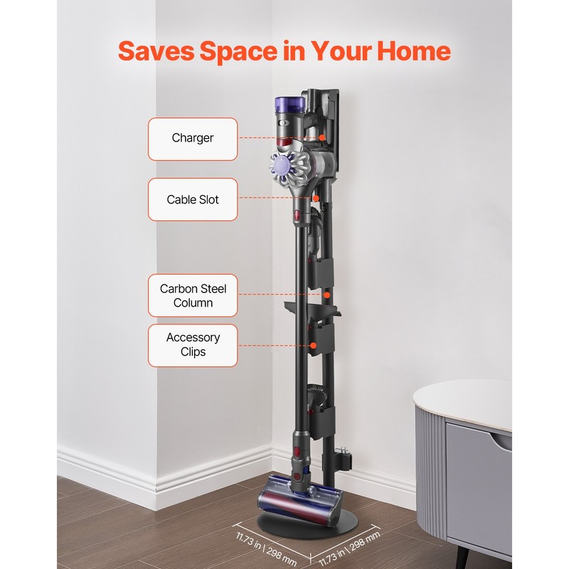 Uimoso Vacuum Stand for Dyson Multi-Models Stable Storage Bracket Holder gallery