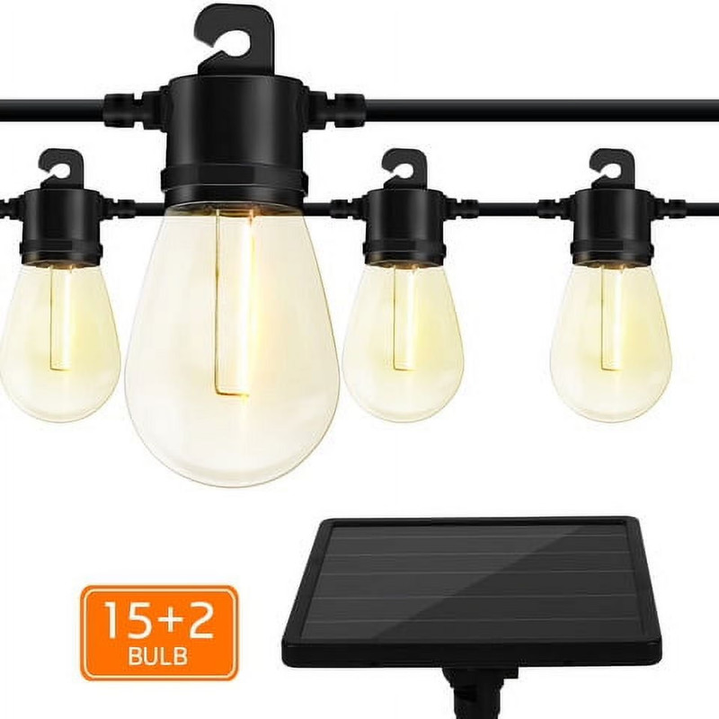 Better Homes & Gardens Solar LED String Lights 34', Outdoor, Weather Resistant gallery