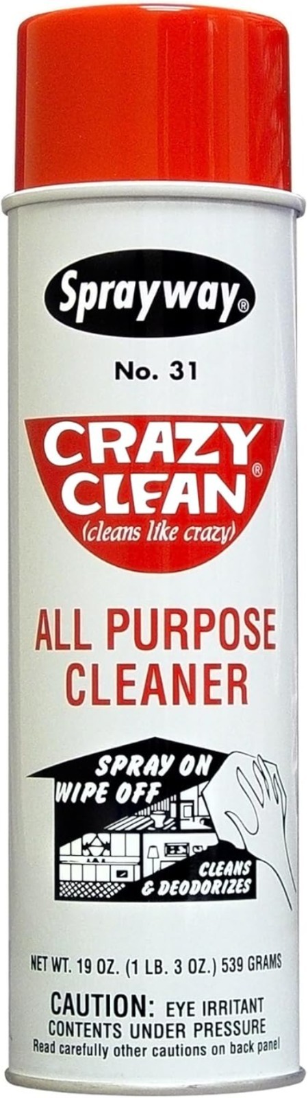 PLZ AEROSCIENCE Crazy Clean All-Purpose Cleaner 19 oz | Non-Abrasive & Odor-Free gallery