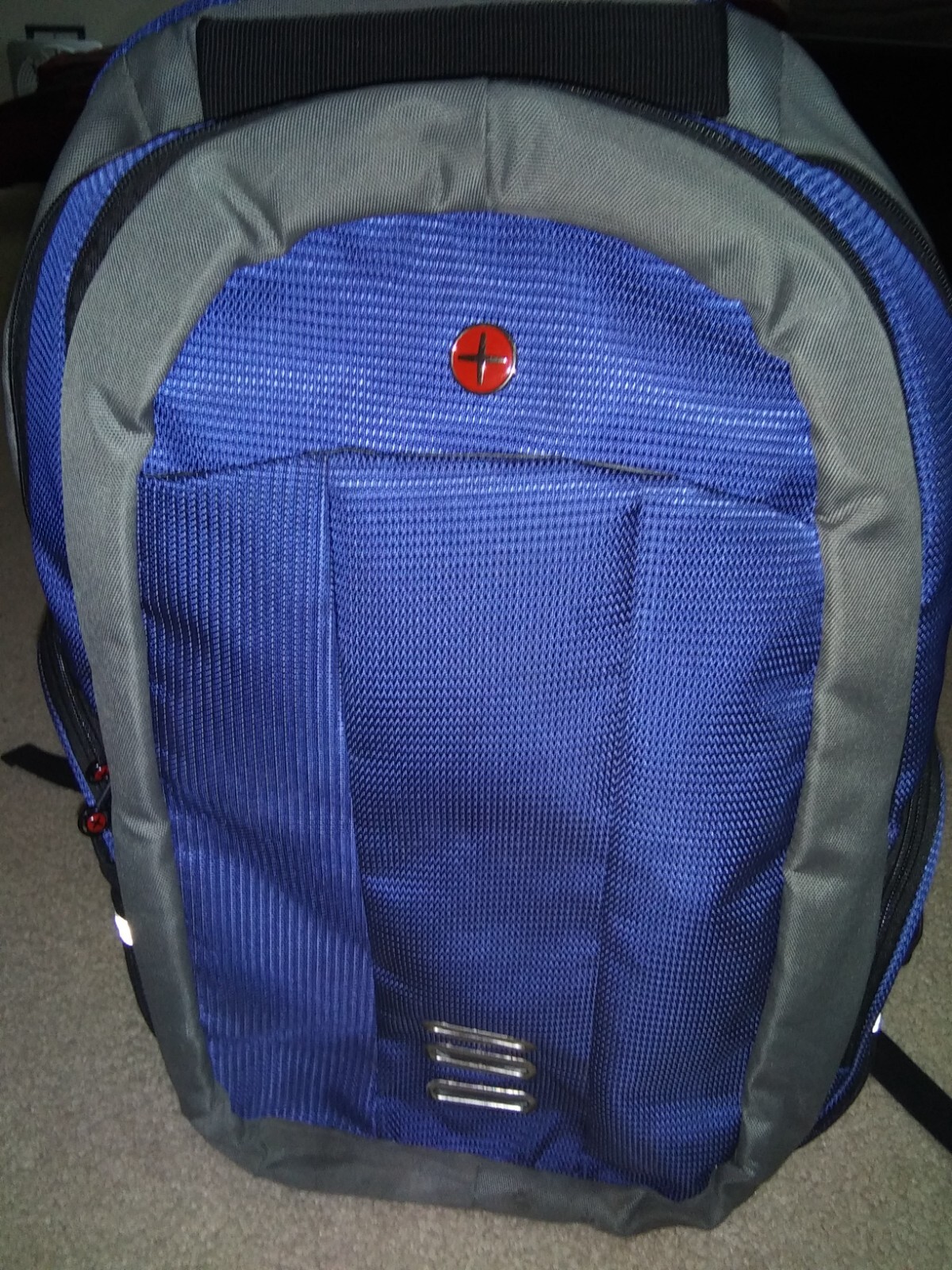 Kross Precision Backpack Tablet Laptop Sleeve & Zip Pockets School Book Pack Bag 2