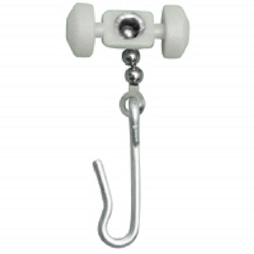 Standard Cubicle Curtain Hook With Wheel Rollar For Hospital Curtains 1 Each gallery