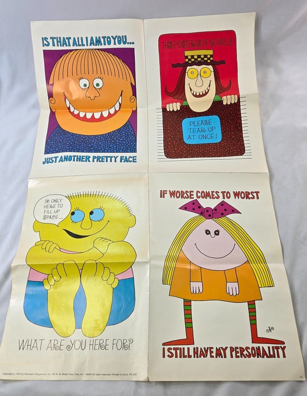 Scholastic Weekly Reader Classroom Poster Lot of 8 1970s 1990s Animals Maps gallery