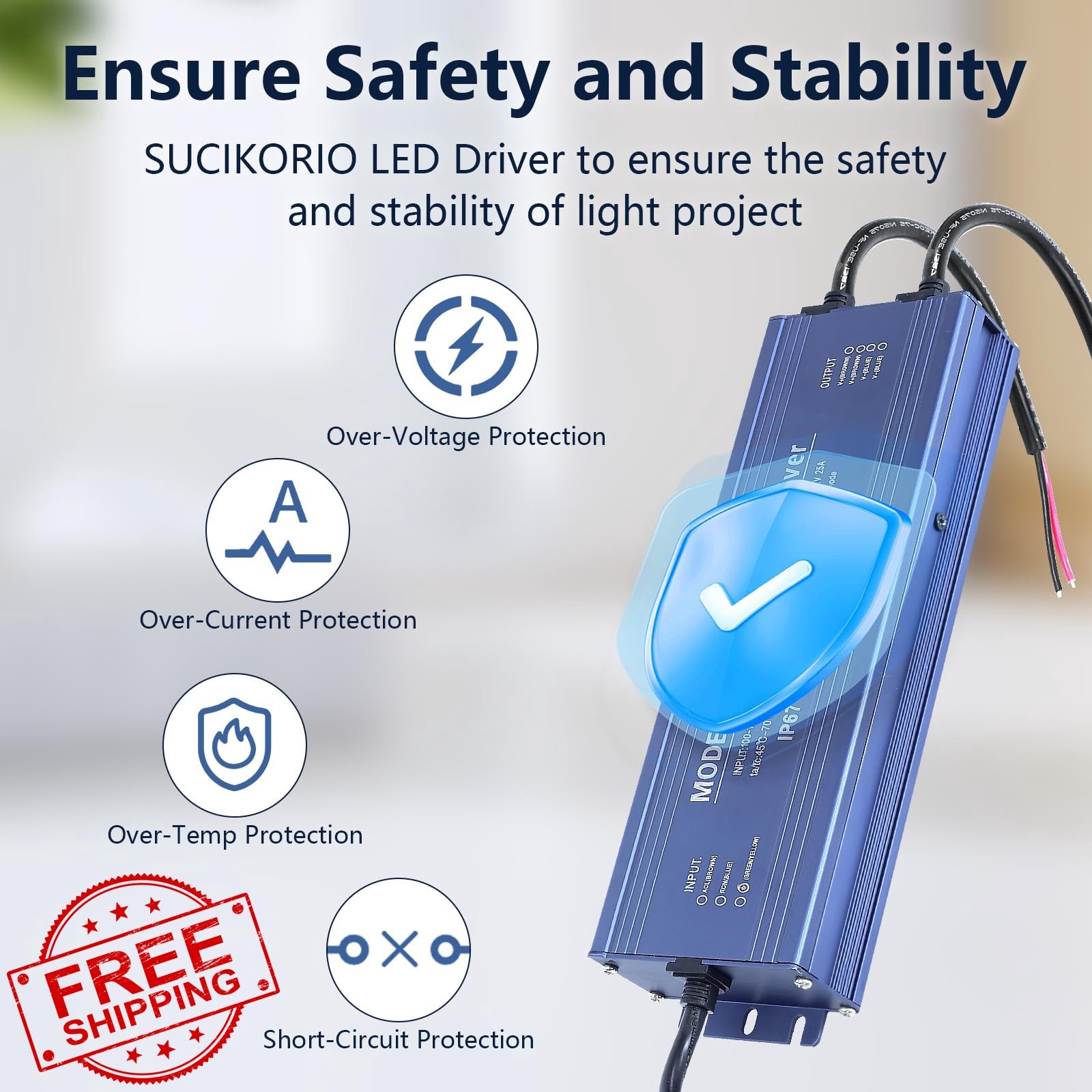 SUCIKORIO 24V-100W LED Driver gallery