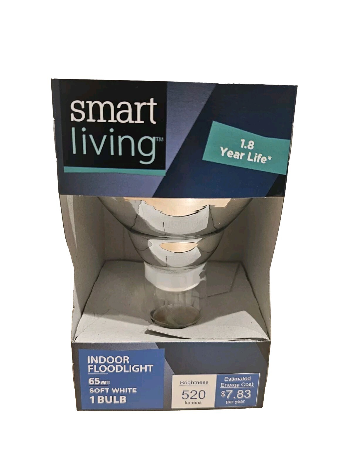 6 PACK SMART LIVING Indoor Floodlight Bulbs, BR30 65-Watt 520 Lumen & FREE SHIP gallery