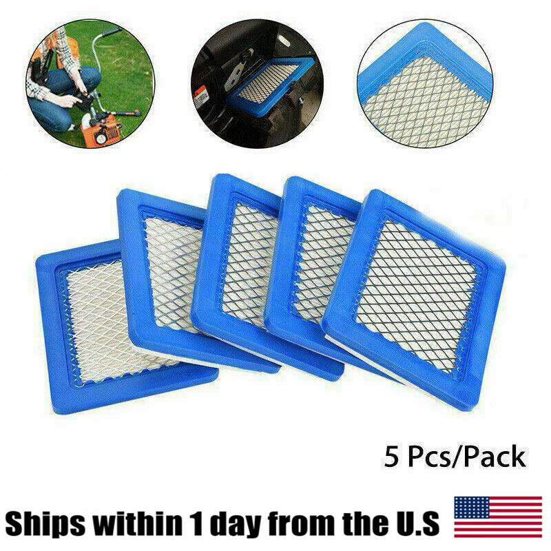 5PCS Air Filter Lawn Mower Filters For Briggs&Stratton 491588 491588s 399959 H/P gallery