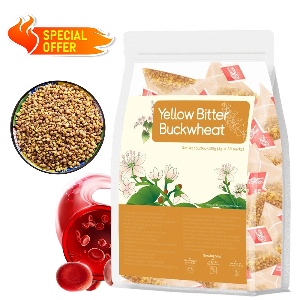 Yellow Bitter Buckwheat Balance Blood Circulation Help Heart Health 5 G Per Pack gallery