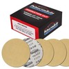 320 Grit 6" PSA Gold Sanding Discs - 100 Pack for Auto Paint Metal Wood gallery