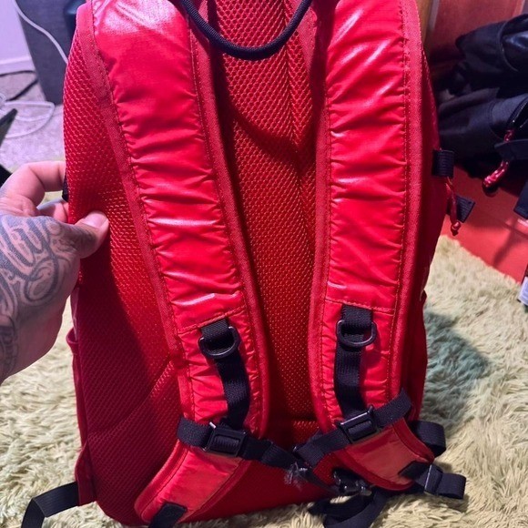 Supreme Cordura Backpack FW17 Red Backpack 2