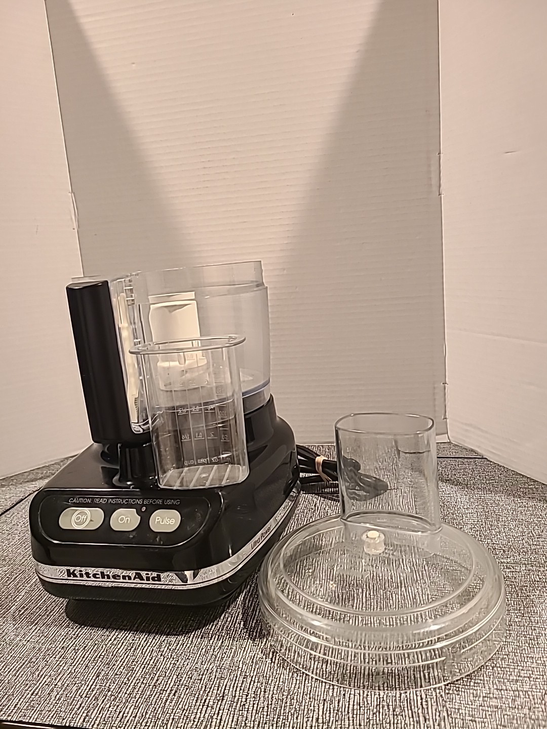 KitchenAid 4KFP600 11-Cup Food Processor Black - Made in France Working Great gallery