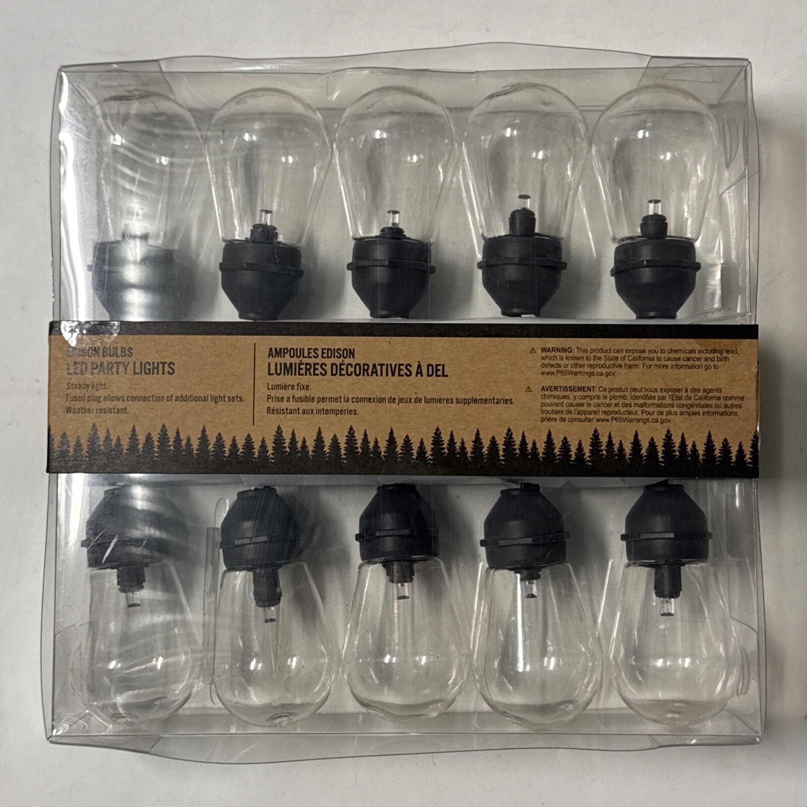 Rivers Edge, Edison Bulbs, 10 Light Set gallery