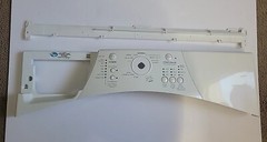 OEM Genuine Whirlpool Washer Control Panel Off White No Board, Part #W10325312