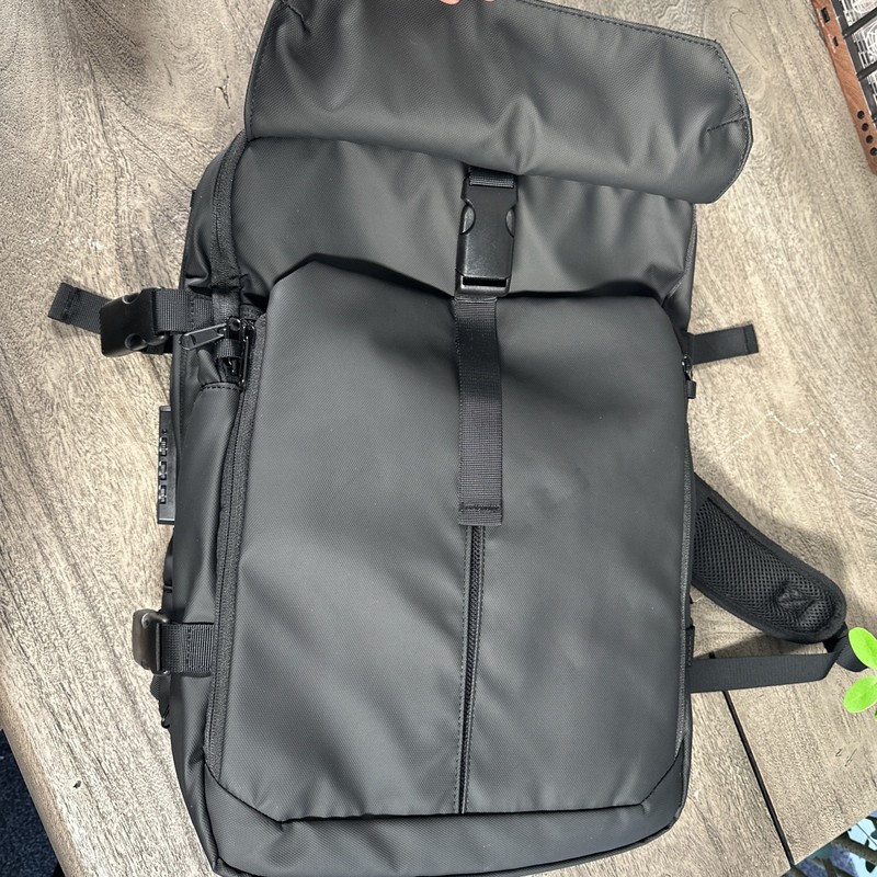 TLANGP VacPack Backpack with Vacuum Pump, Expandable Waterproof TSA Carry-On 5