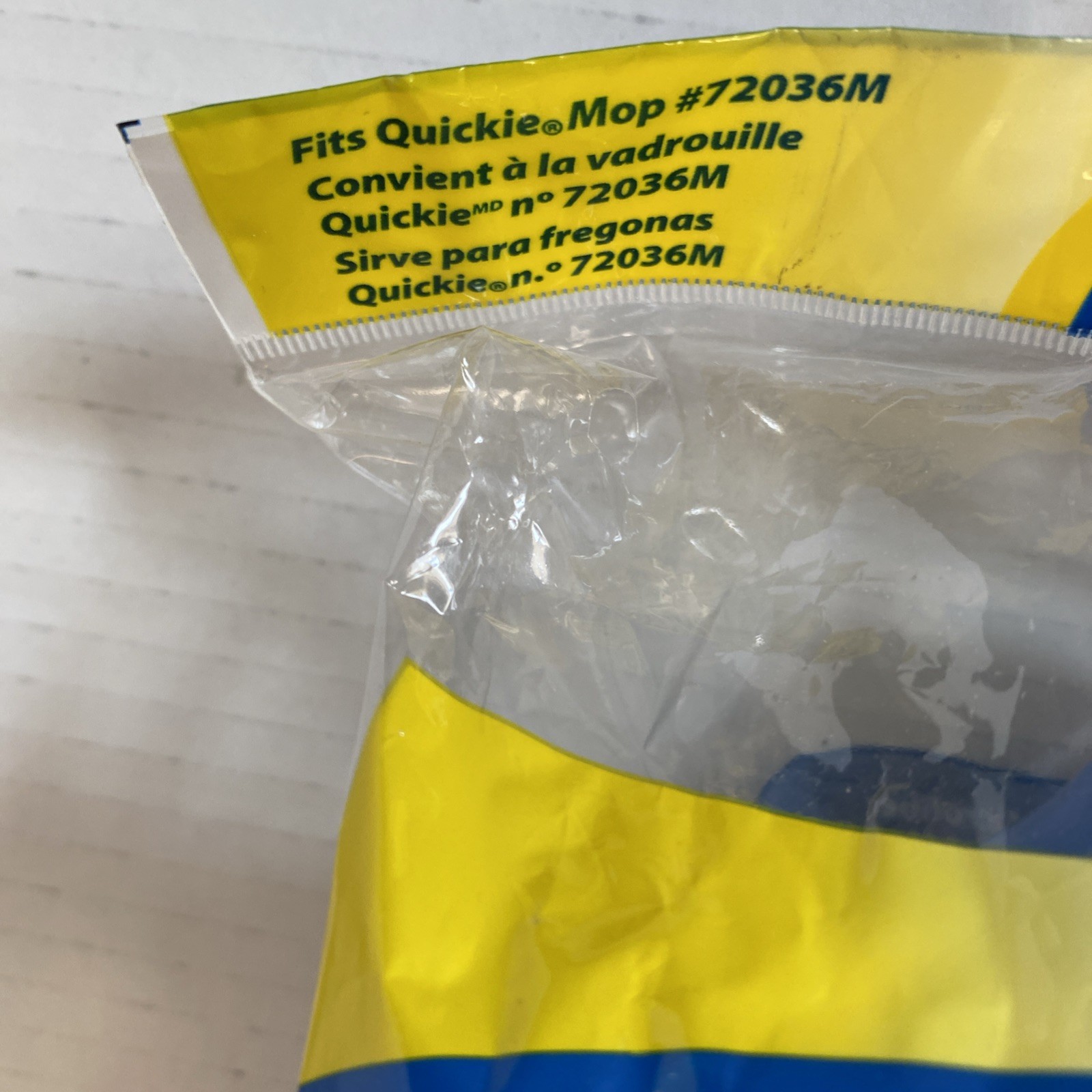 Quickie WipeOut Microfiber Twist Mop Refill NEW SEALED Type F fits #72036M gallery