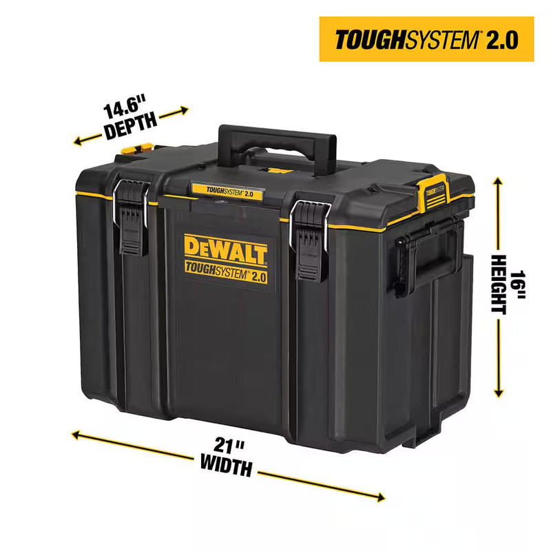 Toughsystem 2.0 22 In. Extra Large Tool Box and 2.0 Small Tool Box gallery