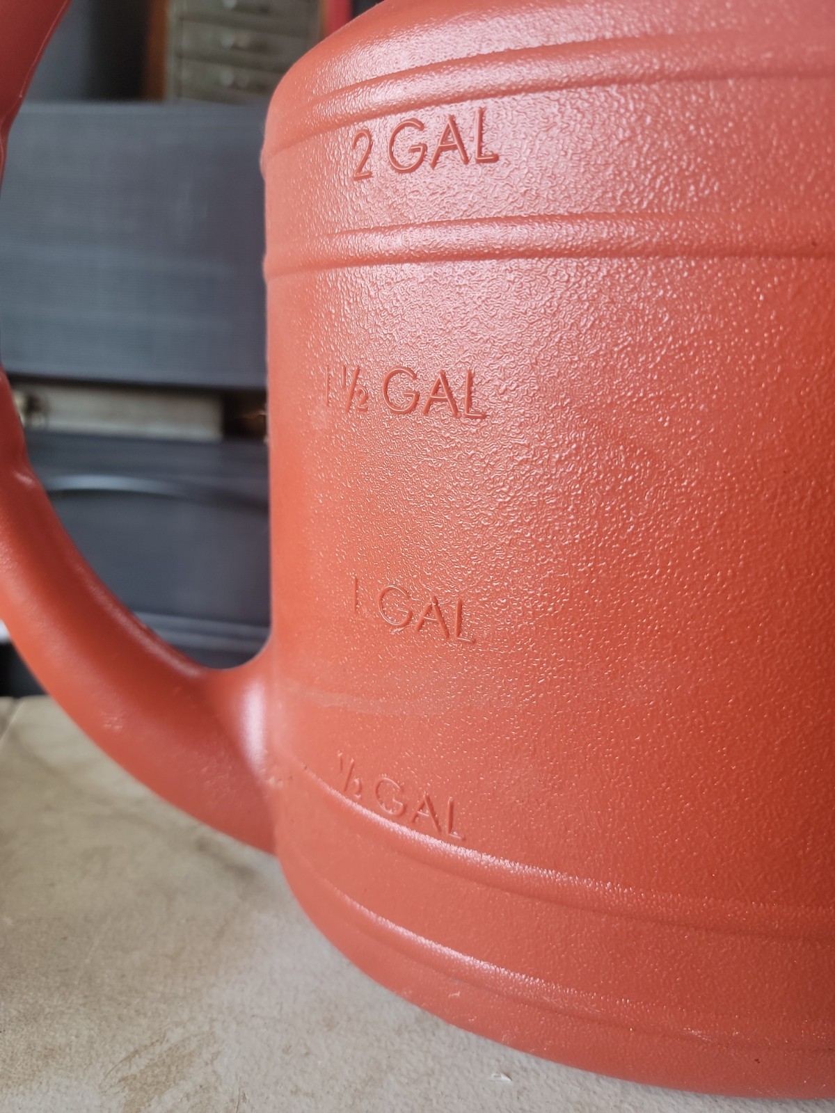 Dynamic Design Ames True Temper 2 Gal. Plastic Outdoor Watering Can Red USA OOP gallery