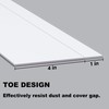 Raycity Vinyl Baseboard Trim, 5 Inch x 20 Feet Peel and Stick Rubber Baseboar gallery