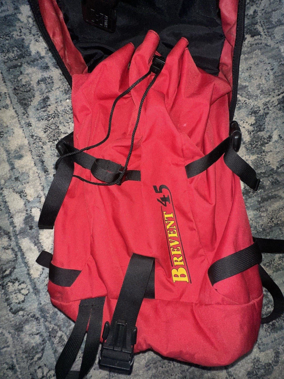 Millet Hiking Backpack 45L Performance Bag Red 2