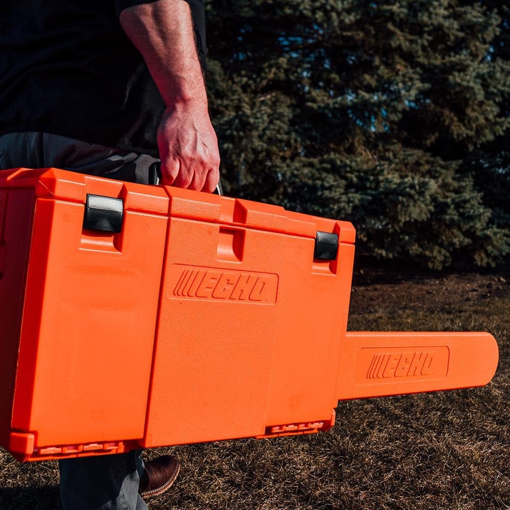 Toughchest 24 In. Chainsaw Carrying Case Tool Box with Storage for Oil and Outdo gallery
