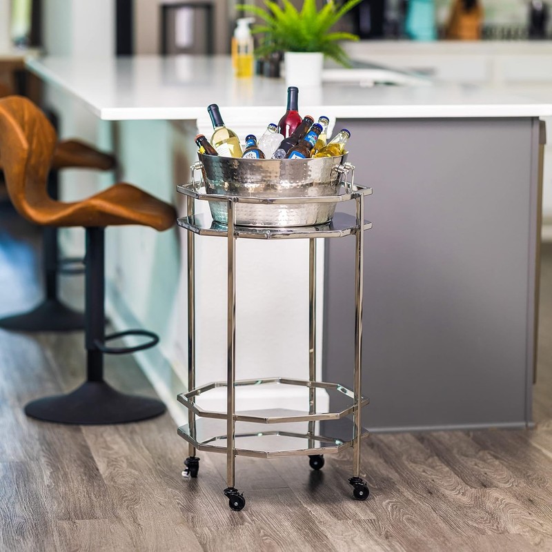 High-Quality 12-Quart Ice Bucket - Rust-Resistant Beverage Tub for Gatherings gallery